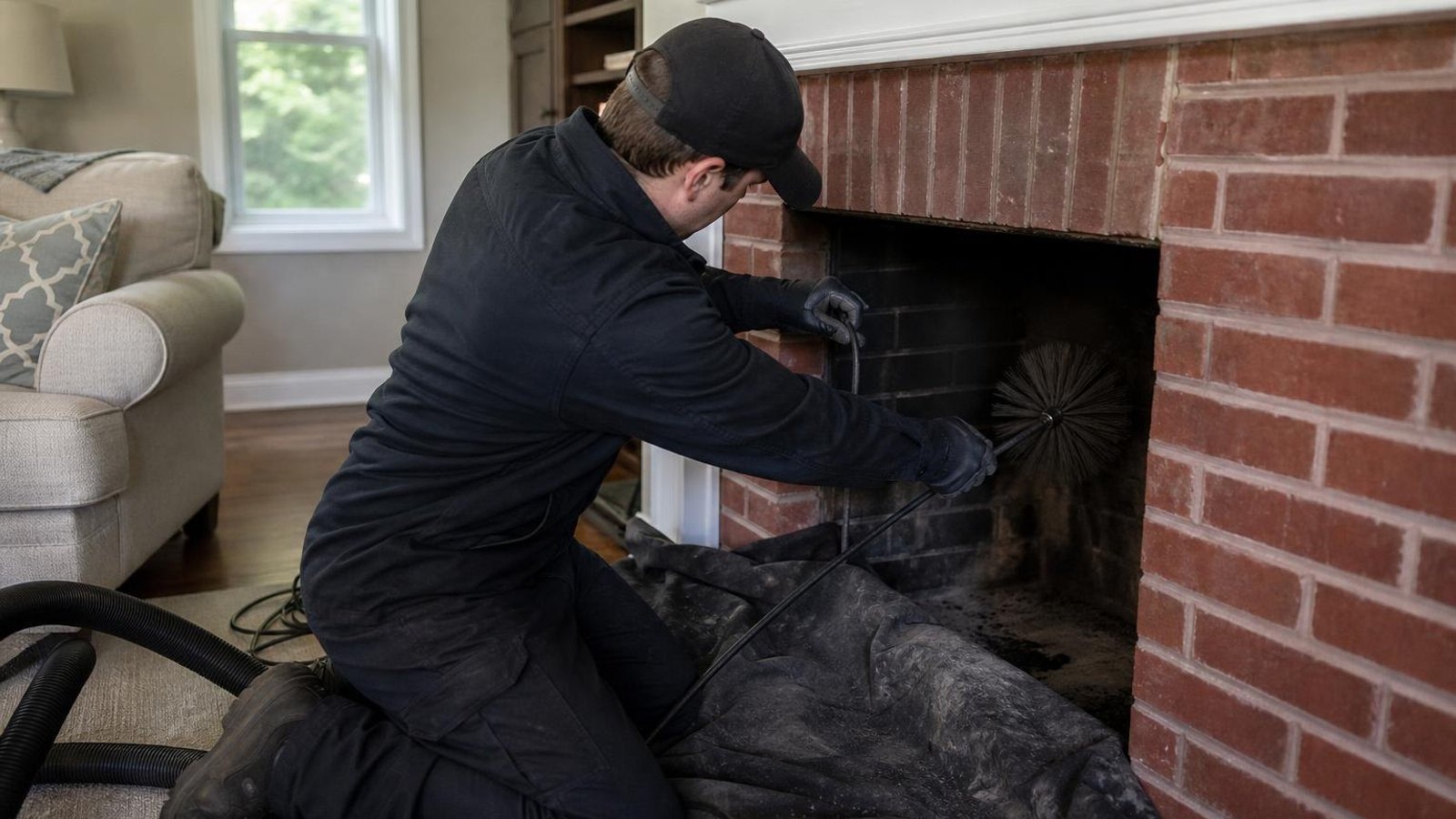 Practical chimney sweep & inspection in Bloomington